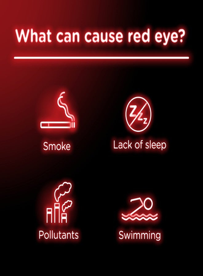 Visine Red Eye Comfort Redness Relief Eye Drops to Help Relieve Red Eyes Due to Minor Eye Irritations Fast, Tetrahydrozoline HCl, 0.5 fl. oz - Image 2